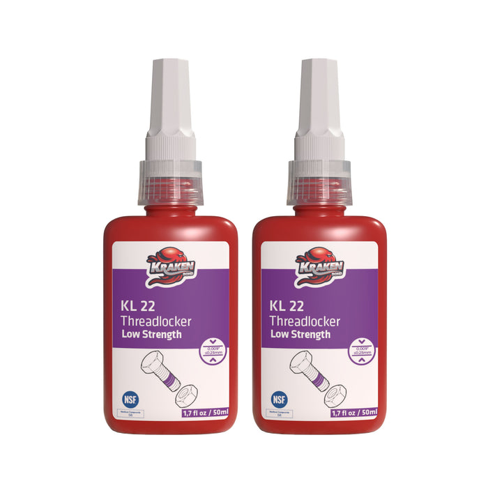 Low Strength Purple Threadlocker - KL 22 (1.7 oz. / 50 ml)