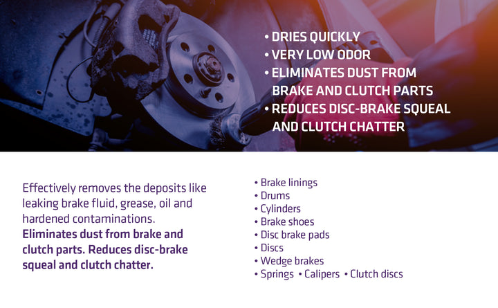 Brake & Clutch Cleaner 12.3 OZ 500Ml