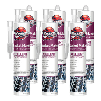 Kraken Formador de Juntas RTV Silicona 300Ml (10.1 FL. OZ)