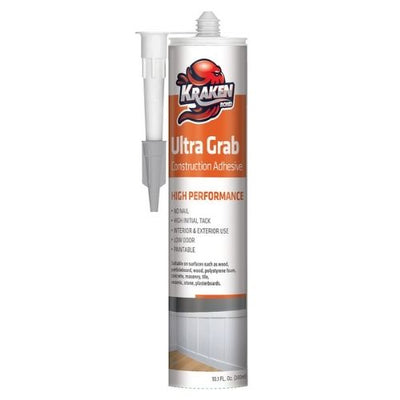 Kraken Ultra Grab Adhesivo para la construcción 300 ml (10,1 onzas líquidas)